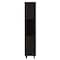 Tuhome Hobart Pantry, Four Legs, Three Interior Shelves, Two Shelves, Two Cabinets, Black ALW5583 - alternate 5